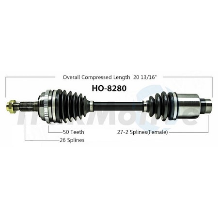 Surtrack Axle Cv Axle Shaft, Ho-8280 HO-8280